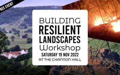 Building Resilient Landscapes Workshop